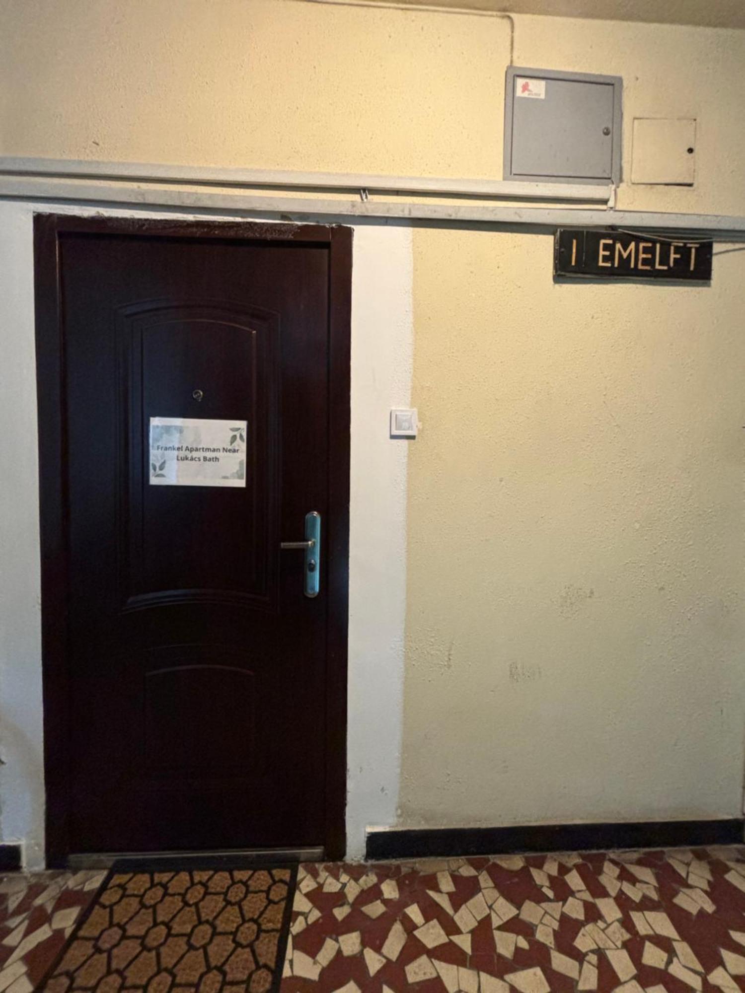 Apartament Frankel Near Lukacs Bath Budapesta